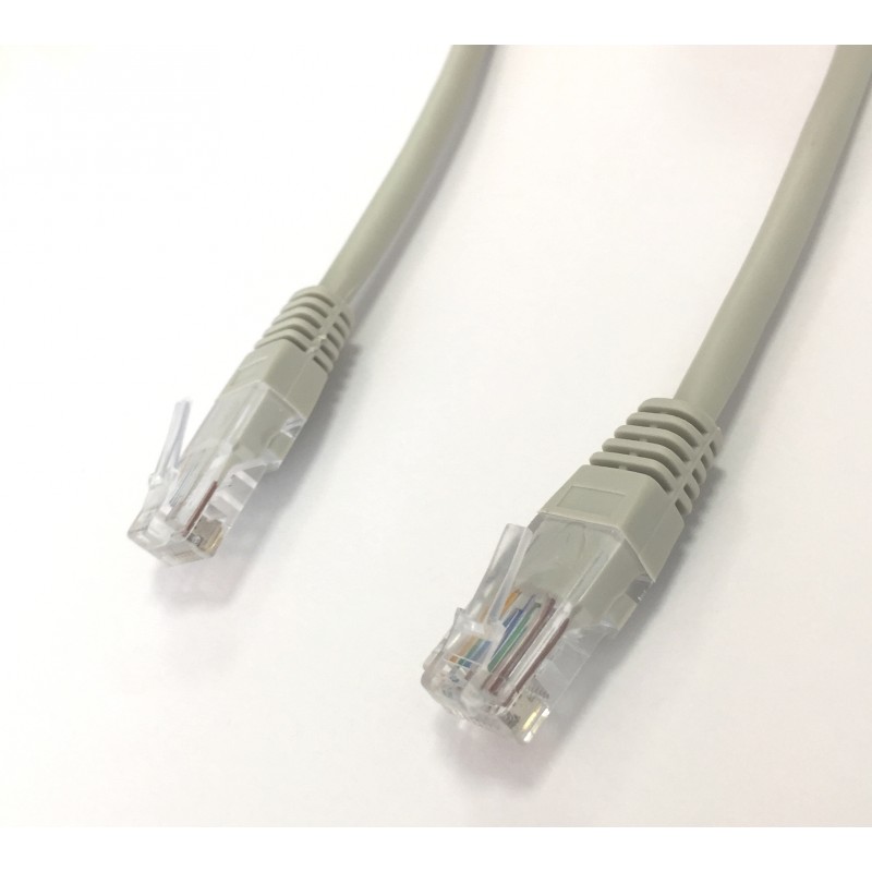 Cable ethernet 2m – CAT5E. - Glomex