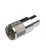 PL259 MALE CONNECTOR FOR RG213/U CABLE (VHF)