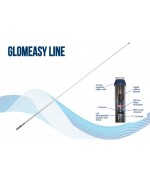 RA1225FME - Antenne Marine VHF Glomeasy line - 2,4m - term. FME - embase special pour installation facile
