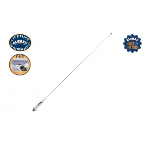 RA109SLS - 90cm stainless steel Marine VHF Antenna, no cable